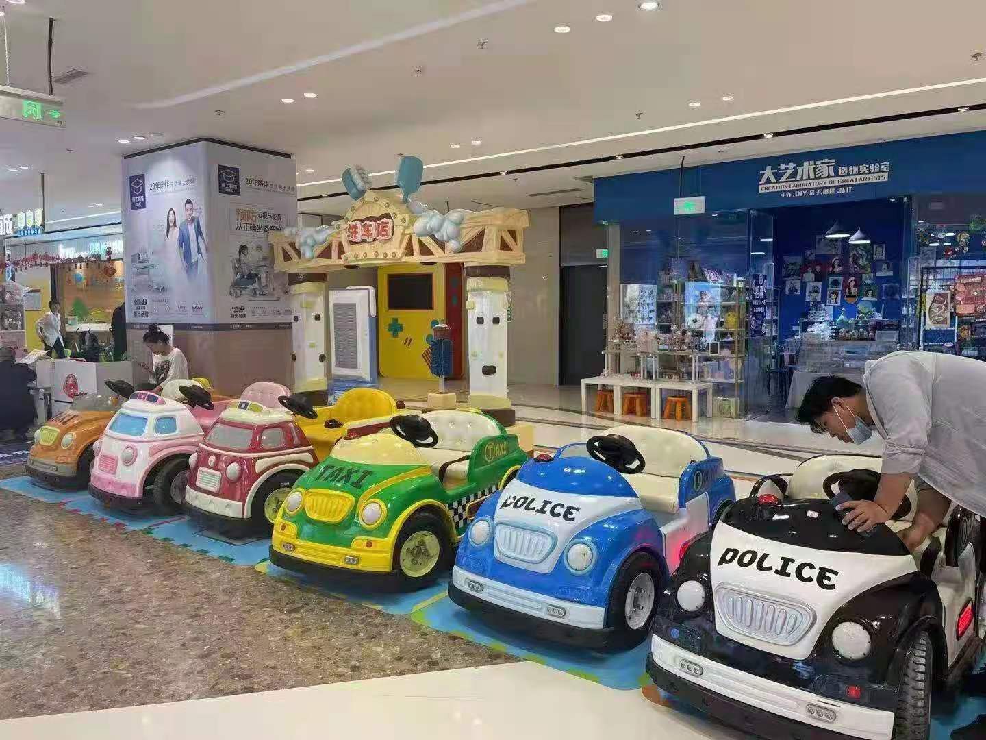 回收二手游乐设备创奇架校车