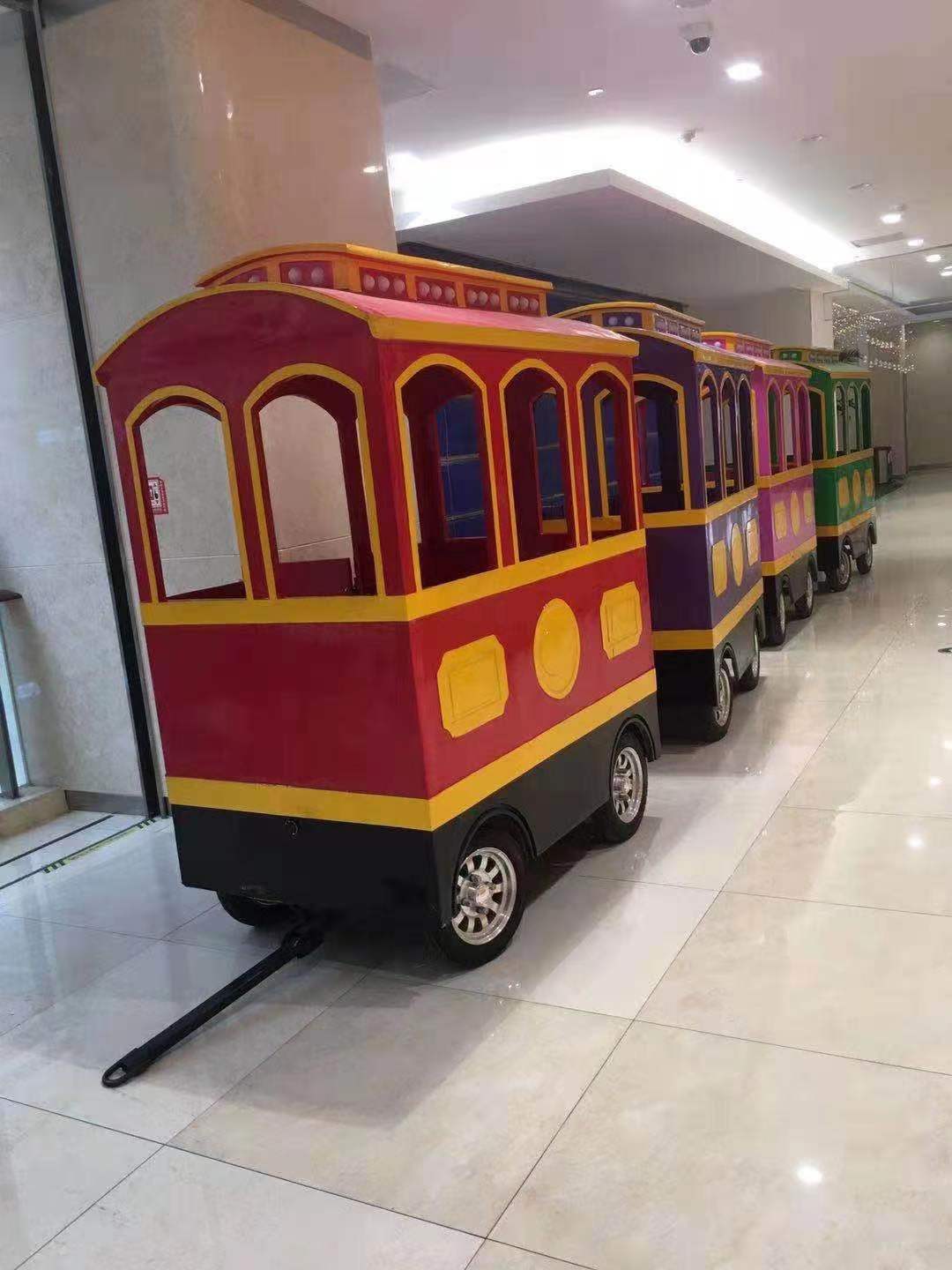 租赁儿童乐园无轨道小火车